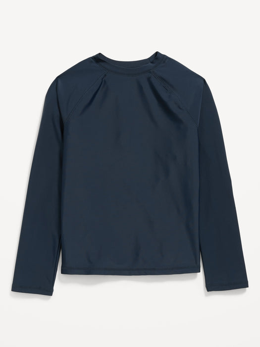 Long-Sleeve Swim UPF Rashguard for Boys