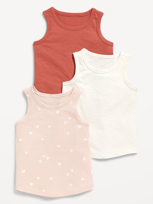 Tank Top 3-Pack for Toddler Girls