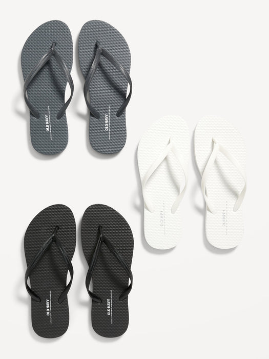 Flip-Flop Sandals 3-Pack (Partially Plant-Based)