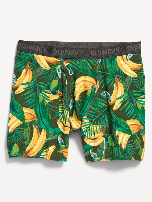 Soft-Washed Built-In Flex Boxer-Brief Underwear for Men -- 6.25-inch inseam