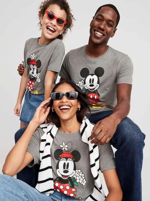 Disney© Mickey Mouse Matching Gender-Neutral T-Shirt for Adults