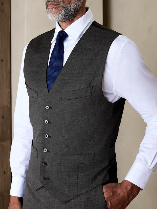 Signature Italian Nailhead Suit Vest