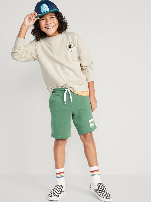Graphic Gender-Neutral Crew-Neck Sweatshirt for Kids