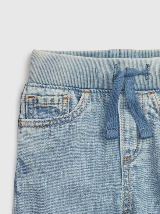 Toddler Pull-On Denim Shorts