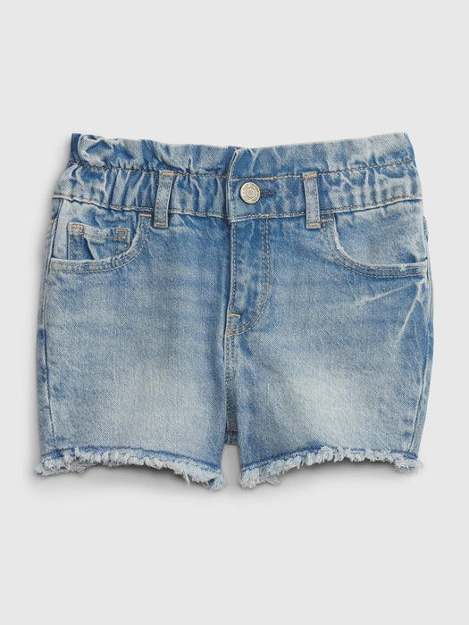 Toddler Just Like Mom Denim Shorts with Washwell