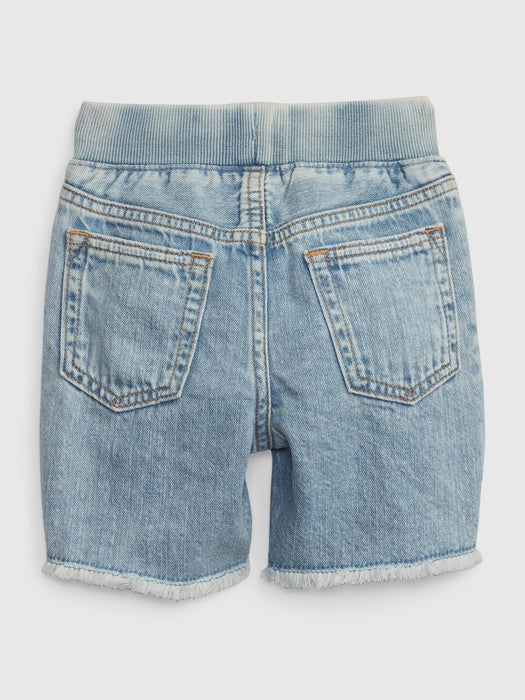 Toddler Pull-On Denim Shorts