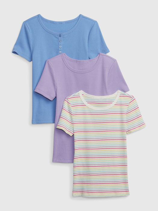 Kids Rib T-Shirt (3-Pack)
