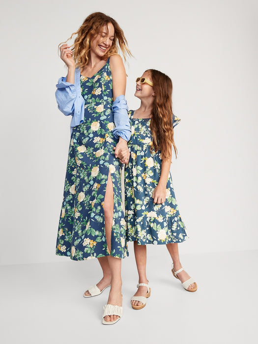 Short-Sleeve Printed Poplin Shirt for Boys