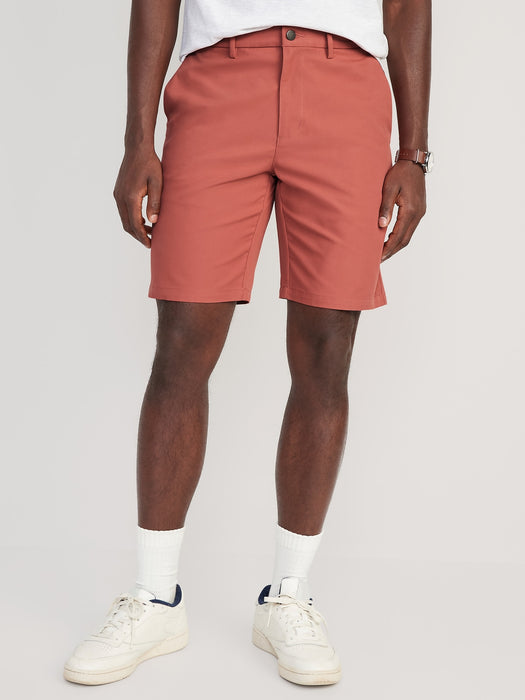 Slim Ultimate Tech Chino Shorts for Men -- 9-inch inseam