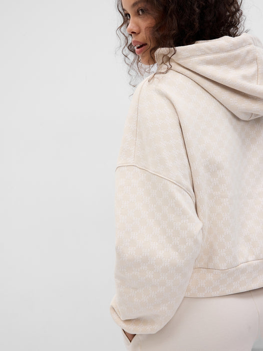 Vintage Soft Cropped Gap Logo Hoodie