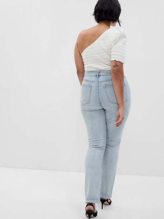 Sky High Rise Vintage Slim Jeans