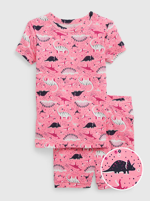 babyGap Organic Cotton Dino PJ Shorts Set