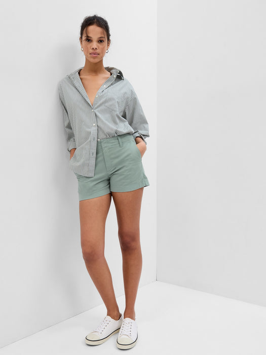 4" Downtown Khaki Shorts