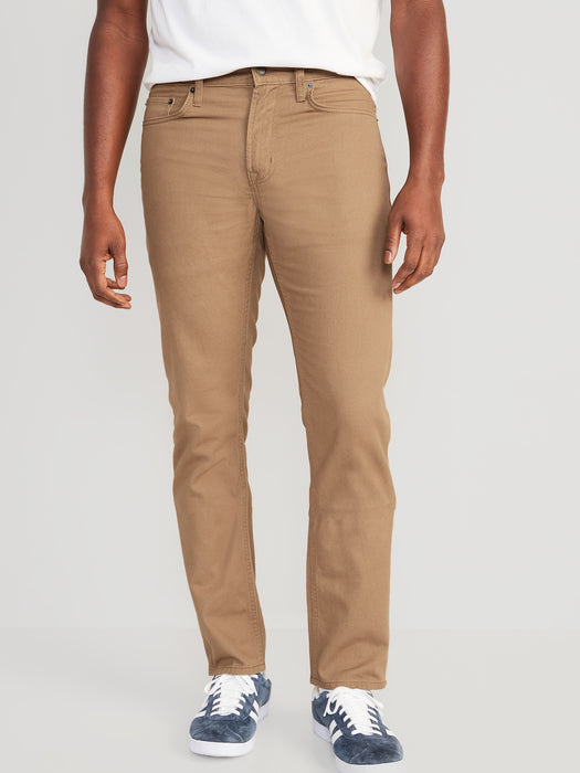 Wow Slim Non-Stretch Five-Pocket Pants for Men