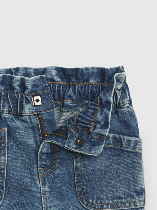 Toddler Just Like Mom Denim Shorts with Washwell