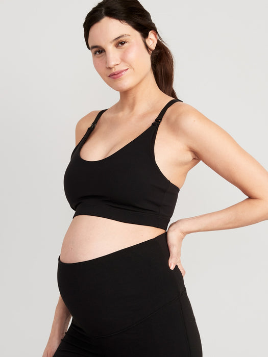 Maternity Medium-Support PowerLite LYCRA® ADAPTIV Racerback Nursing Sports Bra