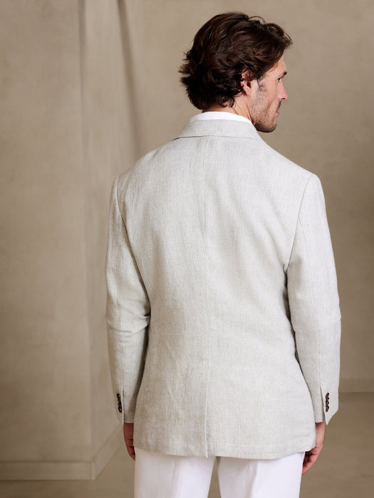Gabriel Linen-Wool Blazer