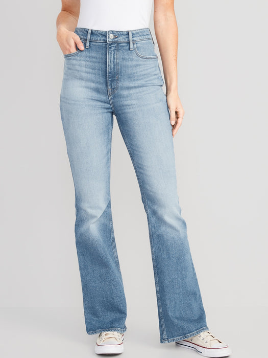 Extra High-Waisted Flare Jeans