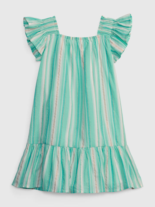 Toddler Shiny Tiered Dress