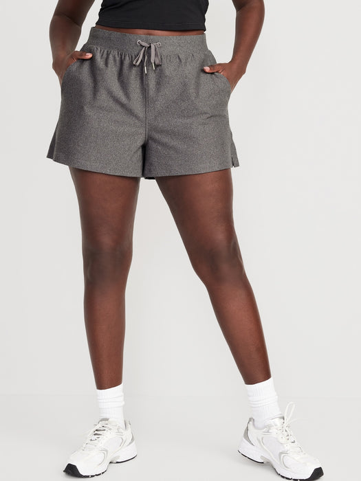 High-Waisted PowerSoft Shorts for Women -- 3-inch inseam