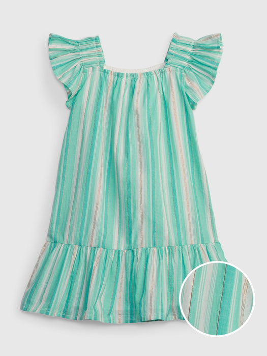 Toddler Shiny Tiered Dress