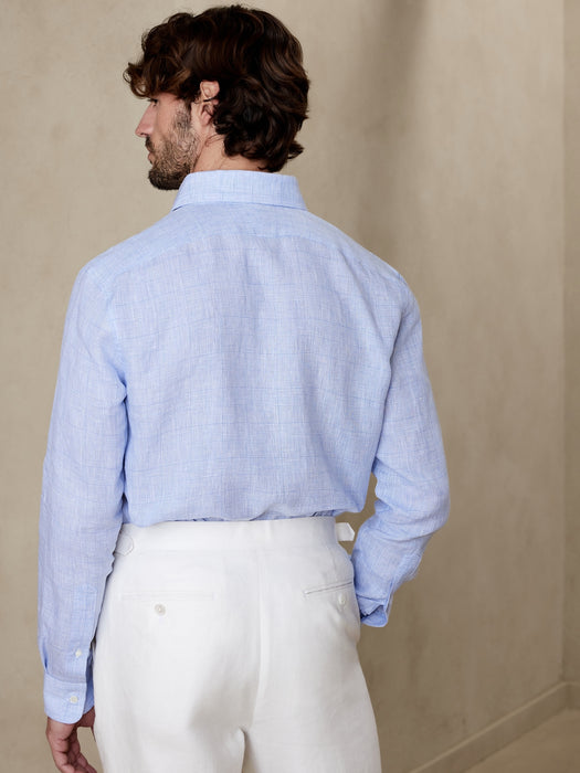 Terme Linen Dress Shirt