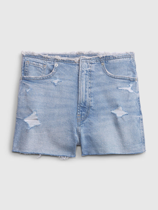 2" Sky High Rise Denim Festival Shorts