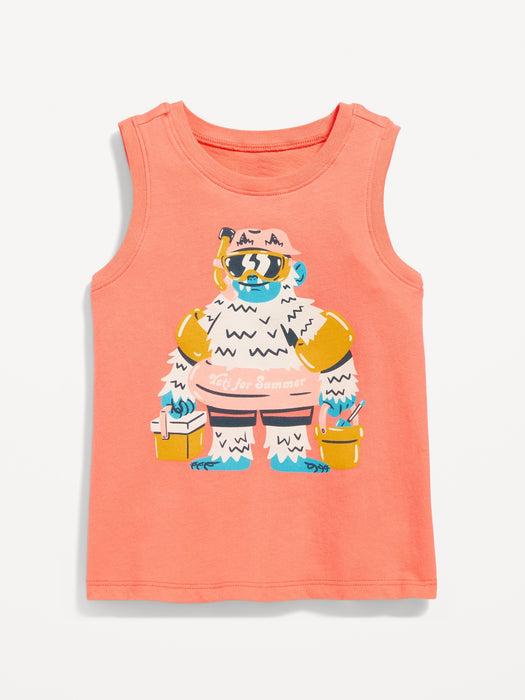 Graphic Tank Top for Toddler Boys