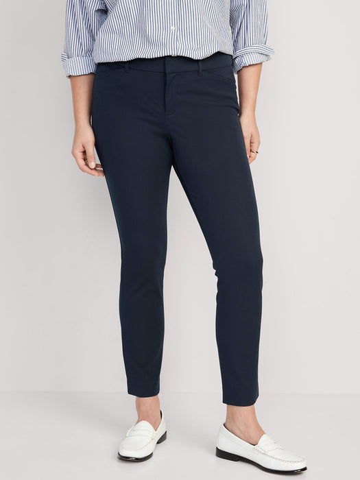 Mid-Rise Pixie Skinny Ankle Pants