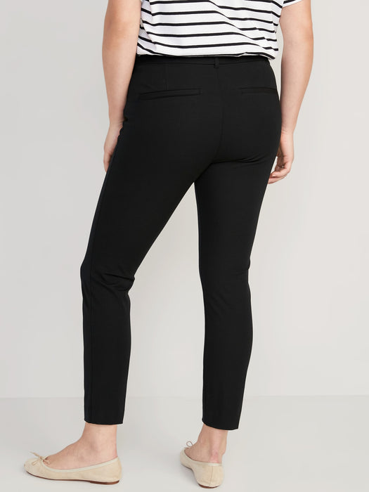 Mid-Rise Pixie Skinny Ankle Pants