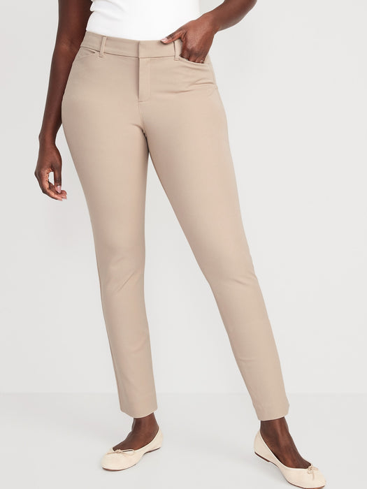 Mid-Rise Pixie Skinny Ankle Pants