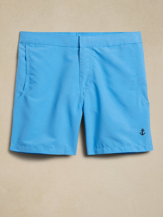 retromarine | Solid 6" Swim Short
