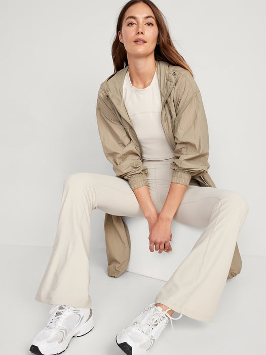 Extra High-Waisted PowerSoft Rib-Knit Flare Pants for Women