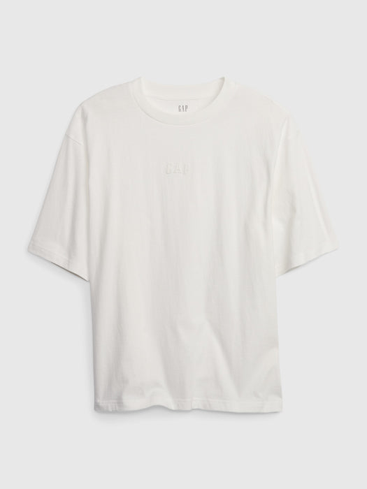 Heavyweight Relaxed Gap Logo T-Shirt