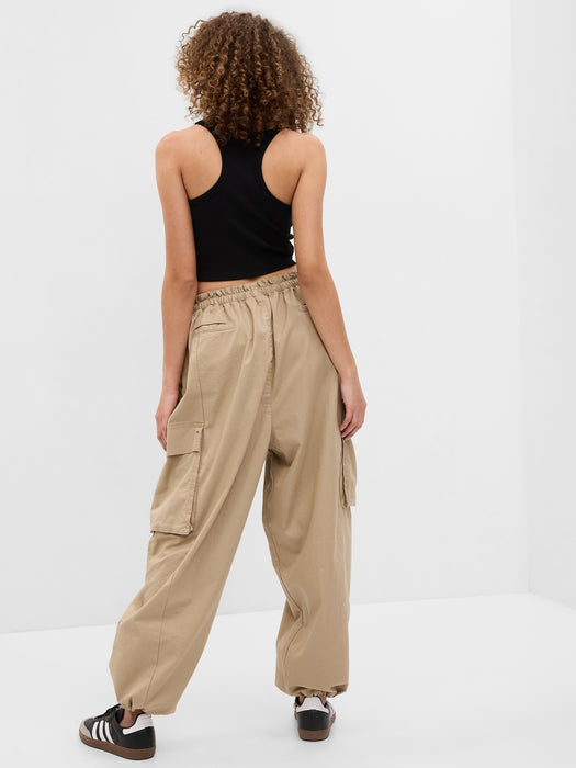 PROJECT GAP Organic Cotton Cargo Parachute Pants
