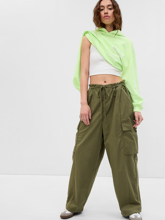 PROJECT GAP Organic Cotton Cargo Parachute Pants