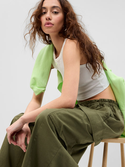 PROJECT GAP Organic Cotton Cargo Parachute Pants