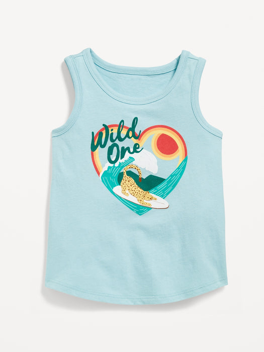 Graphic Tank Top for Toddler Girls