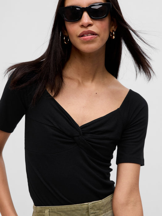 Mini Rib Sweetheart T-Shirt