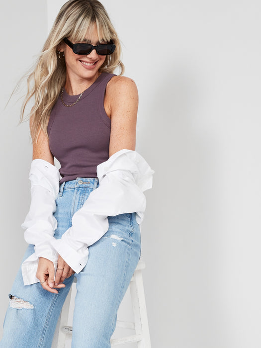 Rib-Knit Tank Top