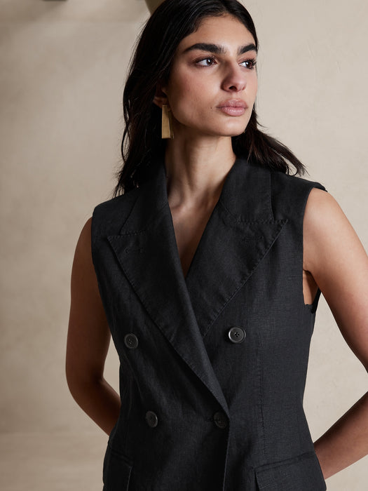 Palma Linen Vest