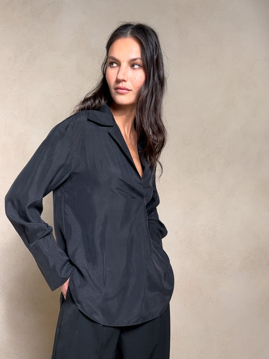 Aurora Mulberry Silk Shirt