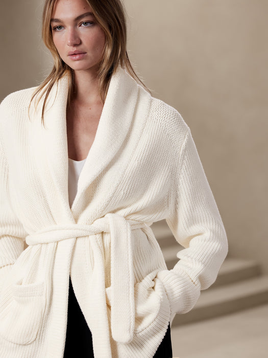 Soli Shawl Collar Cardigan