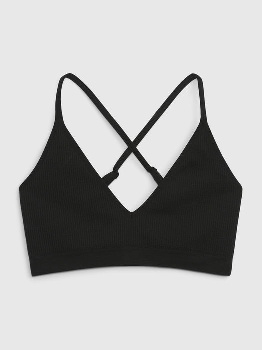 Seamless Rib Triangle Bralette