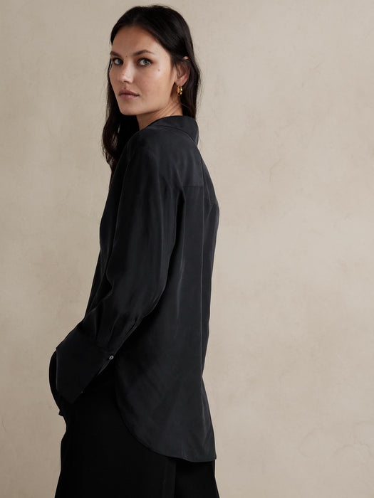 Aurora Mulberry Silk Shirt