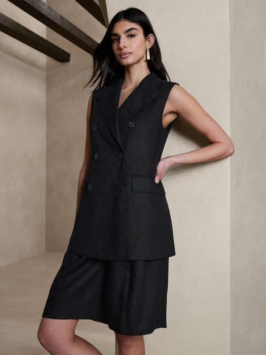 Palma Linen Vest