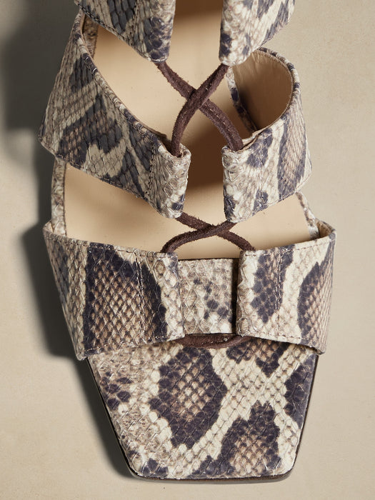 Almeria Leather Sandal