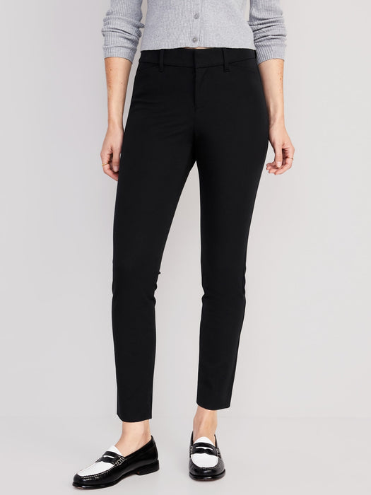 Mid-Rise Pixie Skinny Ankle Pants