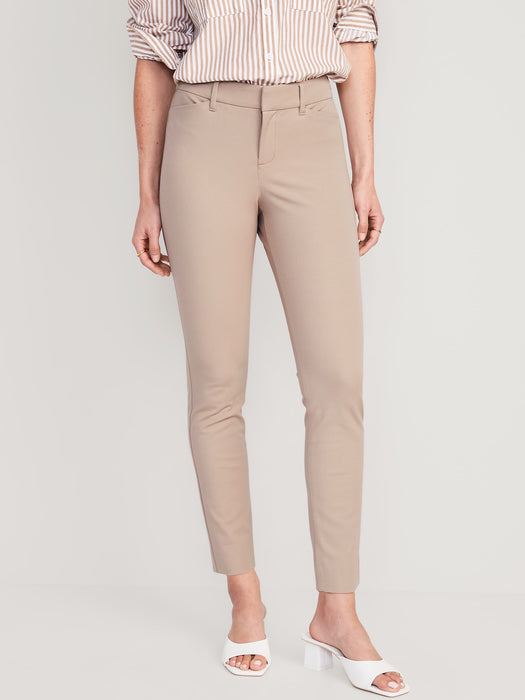 Mid-Rise Pixie Skinny Ankle Pants