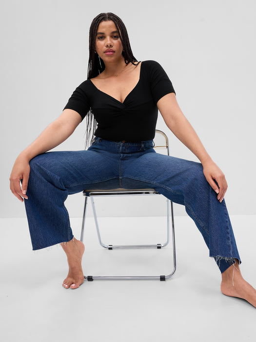 Mini Rib Sweetheart T-Shirt